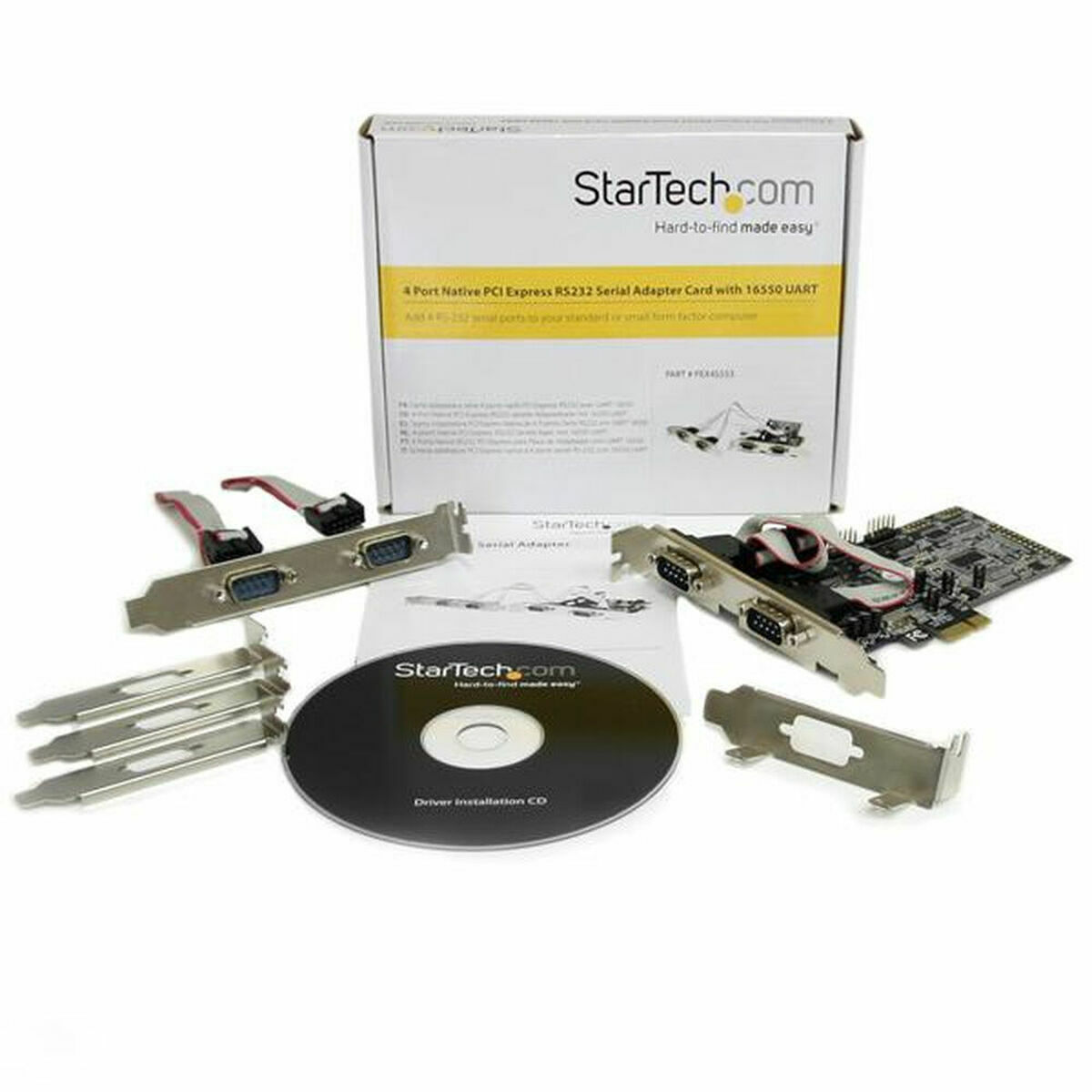 PCI-kaart Startech PEX4S553 4 Poorten
